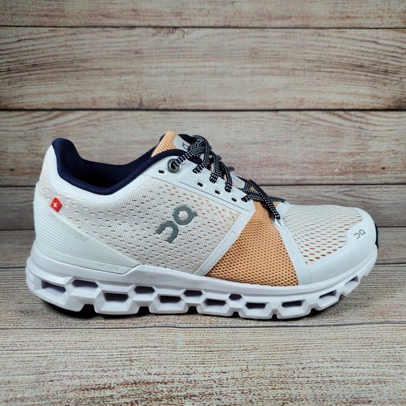 On Running Shoes - On Cloudstratus Almond/White